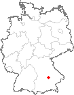 Karte Biburg, Niederbayern